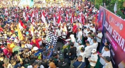 Puluhan Ribu Warga Jatim Hanyut dalam Perayaan 1 Muharram bareng Gubernur Jatim