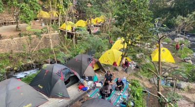 Menikmati Camping di Pinggir Aliran Sungai Pacet Mojokerto, Anda Tertarik?