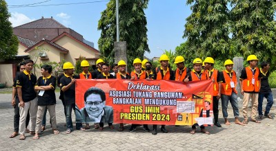 Dinilai Peduli Masyarakat Bawah, Tukang Bangunan di Bangkalan Dukung Cak Imin Nyapres