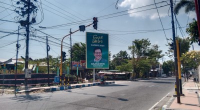 Belum Masa Kampanye, Baliho Capres Bertebaran di Bangkalan