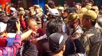 Penertiban Pasar Larangan Sidoarjo, Dua Terduga Provokator Diamankan Polisi