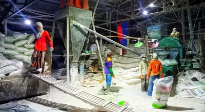 Kualitas Produksi Tambang Batu Kapur Menurun Akibat Cuaca Tak Menentu