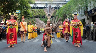 Keseruan Budaya 8 Negara Dalam Surabaya Cross Culture Festival 2023