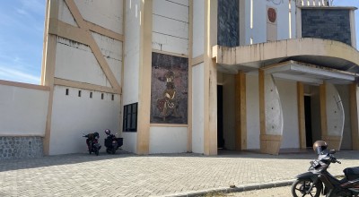 Coretan Vandalisme di Stadion Batoro Katong Ponorogo Telah Dibersihkan