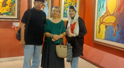 Pikat Pengunjung, Pameran Intuisi Nunung Harso Terjual 6 Lukisan