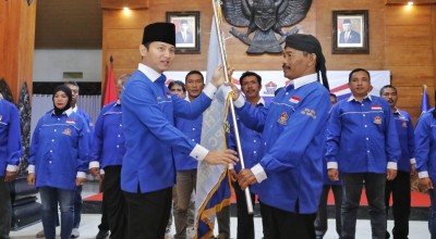 Bupati Trenggalek Lantik Pengurus HNSI, Ini Harapannya