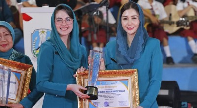 Raih Penghargaan Kedua Posyandu Bangga Kencana, Bunda Novita: Dedikasi Seluruh Kader PKK di Trenggalek