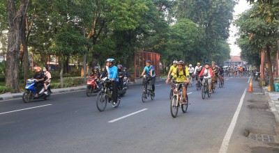 Kurangi Polusi Udara, Pelindo Regional 3 Ajak Pegawainya Bike to Work