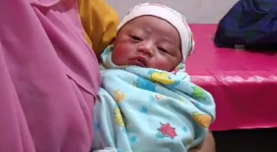 Penemuan Bayi Terlilit Kaus Kaki Gegerkan Warga Boureno Bojonegoro