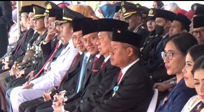 Tidak Hadir di Istana, SBY Ikut Upacara Kemerdekaan bersama Warga Pacitan