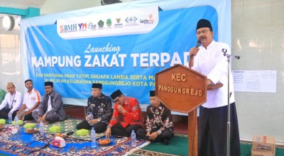 Launching Kampung Zakat, Gus Ipul Apresiasi Kolaborasi Beragam Pihak untuk Kesejahteraan