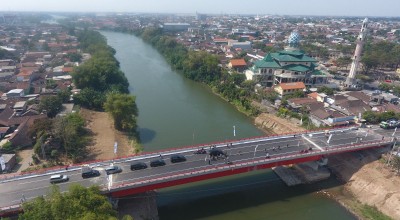 Resmi Dibuka, Jembatan Bandar Ngalim Kota Kediri Dapat Nama Baru