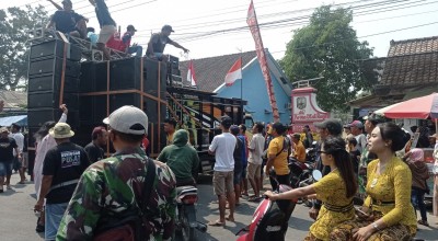 7 Truk Akan Battle Sound di Karnaval Plosoklaten Kediri Diamankan Polisi