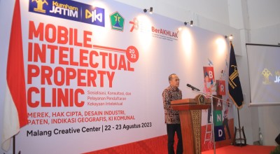 Kemenkumham Jatim Fasilitasi Pendaftaran Kekayaan Intelektual di Luar Surabaya dan Jakarta melalui MIC