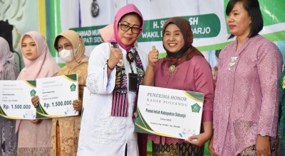 338 Nakes Kecamatan Krembung Terima Insentif dari Pemkab Sidoarjo