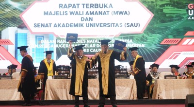 Sekjen Kemenkumham Raih Gelar Kehormatan Doktor Honoris Causa dari Unesa
