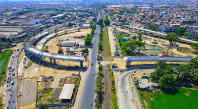 Pembangunan Fly Over Aloha Capai 70 Persen, Bupati Sidoarjo Optimis Rampung April 2024