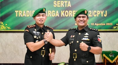 Kakak Beradik Gantian Jabat Dandim Bojonegoro
