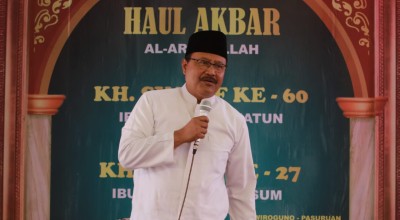Hadiri Haul Kiai Syarif dan Kiai Faqih, Gus Ipul Sebut Majelis Ini Aset Kota Pasuruan