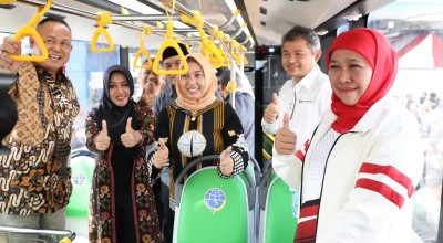 Trans Jatim Koridor ll Surabaya-Mojokerto Resmi Beroperasi, Gratis hingga 27 Agustus 2023