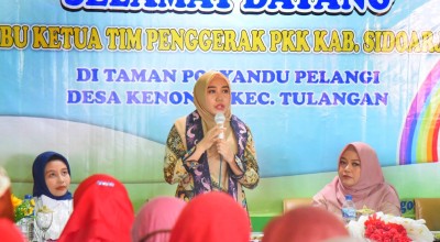Ketua TP PKK Sidoarjo Ajak Warga Turut Serta Turunkan Angka Stunting