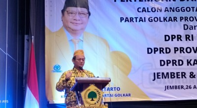 Golkar Jatim Dorong Airlangga Hartarto jadi Cawapres Prabowo di 2024