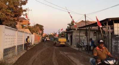 Bakal Dilewati Wapres, Pemkab Bangkalan Perbaiki Akses Jalan Kwanyar-Modung