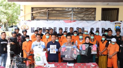 21 Tersangka Berhasil Diamankan Polres Sumenep dalam Tiga Bulan Terakhir