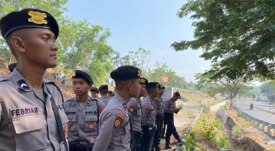 Jelang Kedatangan Wapres Ma'ruf Amin ke Bangkalan, Suramadu Dijaga Ketat