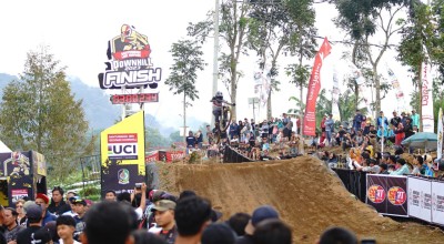 Banyuwangi Ijen Geopark Downhill Berlangsung Sengit, Ini Kesan Para Juara