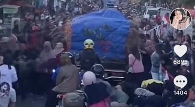 Video Viral: Aksi Penjarahan Bawang Merah di Ponorogo