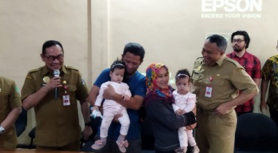 10 Hari Dirawat di RSSA Malang, Bayi Kembar Siam asal Pasuruan Diperbolehkan Pulang