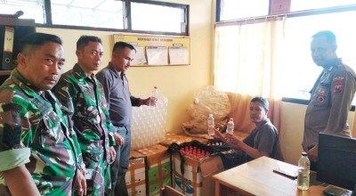 639 Botol Arak Disita Tim Gabungan dari Toko Warga Situbondo