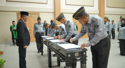 Kemenkumham Jatim Rotasi 37 Pejabat di UPT Pemasyarakatan dan Keimigrasian