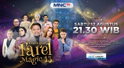 Malam Ini, Melly Goeslaw dan Aldi Taher Siap Meramaikan Kilau Konser 'Farel Magic 13' di MNCTV