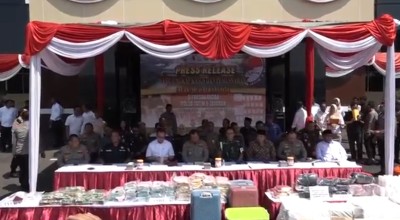 BB Narkoba Senilai Rp120 Miliar Dimusnahkan Polda Jatim, Ini Rinciannya