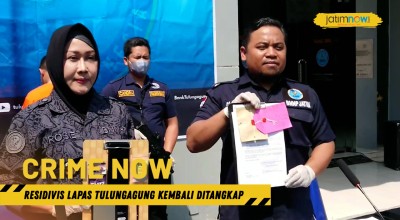 Video: Residivis Lapas Tulungagung Kembali Ditangkap