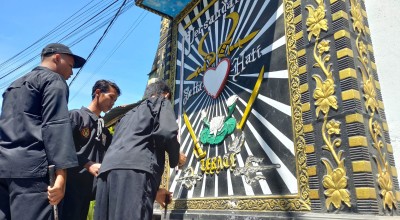 Logo Tugu PSHT di Tulungagung Dihapus, Rencana Diganti Gambar Pancasila