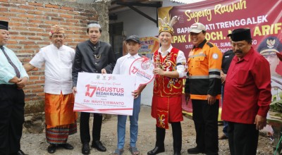 17 Rumah Layak Huni Hasil Kolab Pemkab Trenggalek bareng BAZNAS di Hari Kemerdekaan