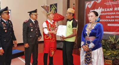 269 WBP Rutan Trenggalek Dapat Remisi Kemerdekaan, 10 Napi Langsung Bebas