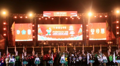 Penutupan Porprov VIII Jatim 2023 di Mojokerto, Sekdaprov Jatim Sampaikan Pesan Ini