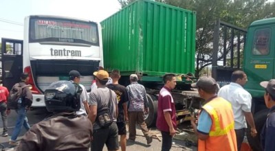 Kronologis Kecelakaan Bus Tentrem di Singosari Malang