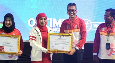 Konsisten Cetak Atlet Berprestasi, Bank Jatim Raih Penghargaan sebagai Badan Usaha Peduli Olahraga