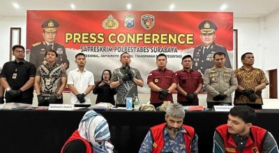 Keluarga asal Pakistan Diringkus Polrestabes Surabaya usai Mencuri di Toko Milik Tom Liwafa