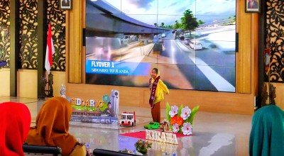 Gelar Lomba Bercerita di Sidoarjo, Ning Sasha: Bermimpilah Setinggi-tingginya