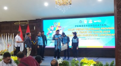 Kontingen Lamongan Ditarget Masuk 10 Besar Porprov VIII Jatim, Segini Bonusnya