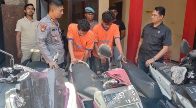 Keliling Cari Sasaran, 2 Pencuri Motor Spesialis Kos-kosan UTM Ditangkap Warga