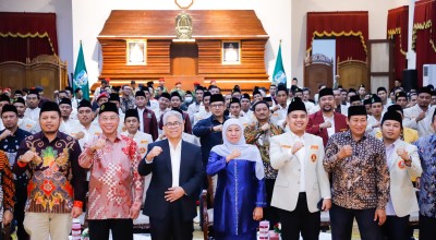 Gubernur Khofifah Ajak PW Pemuda Muhammadiyah Sinergi Bangun Jawa Timur
