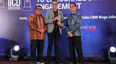 Bank Jatim Raih Predikat Top 50 Emiten Terbaik