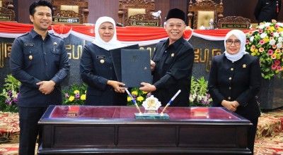 Rancangan Perda P-APBD Jatim 2023 Disahkan, Khofifah: Ikhtiar Meningkatkan Kesejahteraan